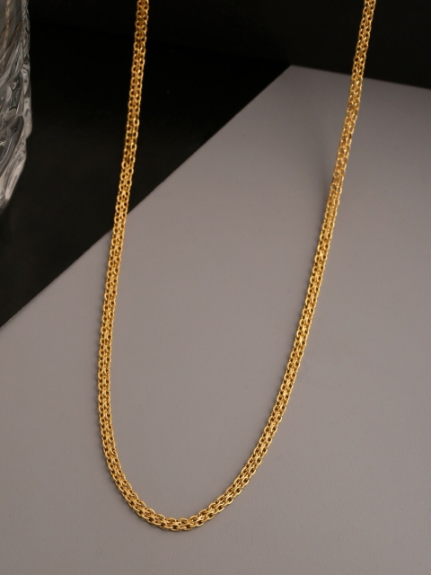 Tistabene Men Gold-Toned Alloy Gold-Plated Chain