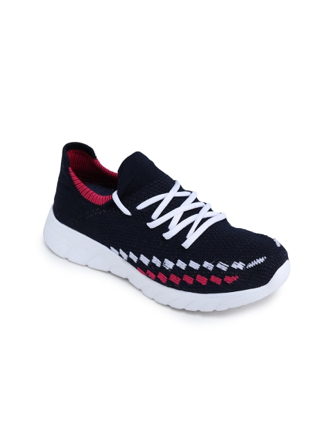 TRASE Women Navy Blue Textile Running Shoes