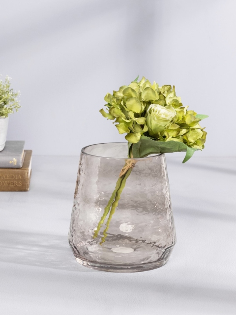 Pure Home and Living Brown Textured Vase