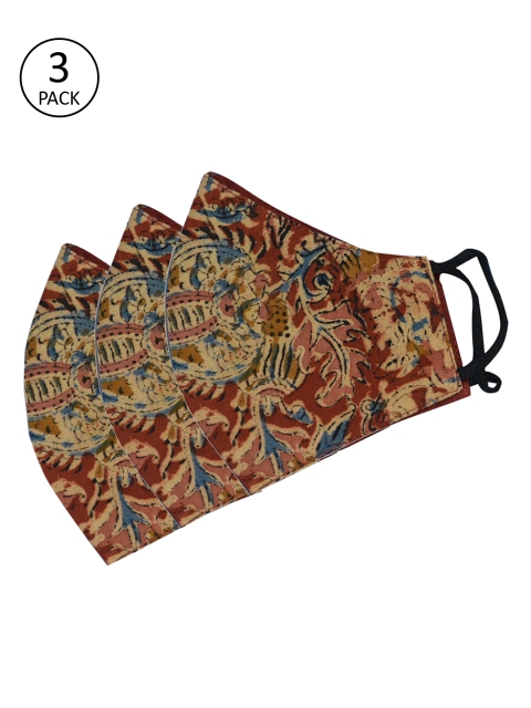 Tossido Women Pack Of 3 Brown & Beige Printed 100% Pure Cotton 3-Ply Cloth Masks
Tossido Women Pack Of 3 Brown & Beige Printed 100% Pure Cotton 3-Ply Cloth Masks