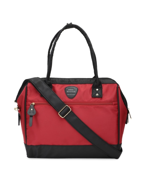 Van Heusen Woman Red Solid Handheld Bag