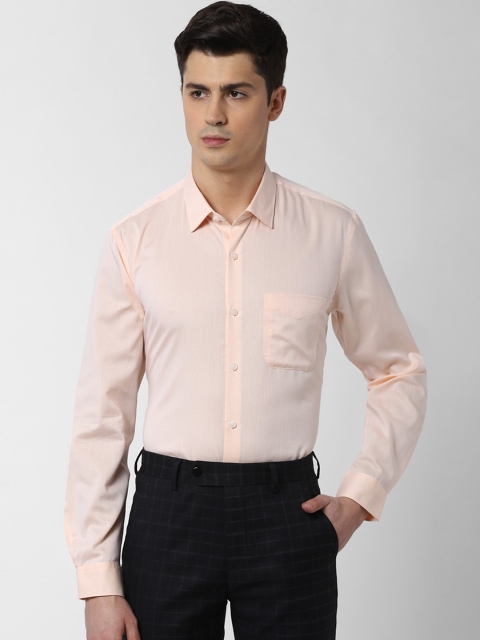 Peter England Elite Men Peach-Coloured Regular Fit Self Design Pure Cotton Formal Shirt
Peter England Elite Men Peach-Coloured Regular Fit Self Design Pure Cotton Formal Shirt