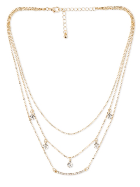 20Dresses Gold-Toned Metal Layered Necklace