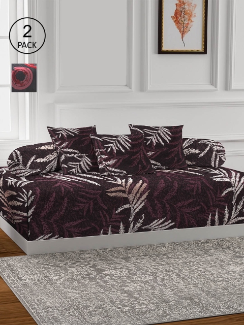 KLOTTHE Set of 2 Printed Single Bedsheets With 4 Bolster Covers & 6 Cushion Cover, Grey
KLOTTHE Set of 2 Printed Single Bedsheets With 4 Bolster Covers & 6 Cushion Cover, Grey