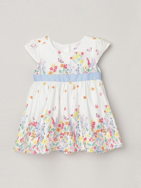 max Off White Floral Dress