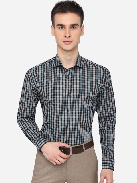 JADE BLUE Men Multi Checked Cotton Casual Shirt