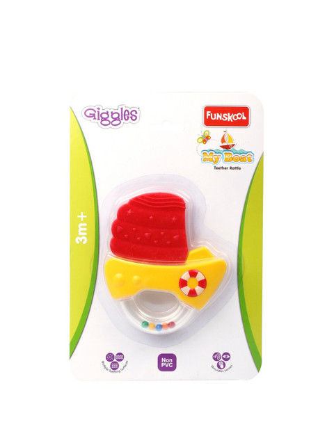 Toys and Games Kids Multicoloured Giggles My Boat Teether Rattle, Multi
Toys and Games Kids Multicoloured Giggles My Boat Teether Rattle, Multi