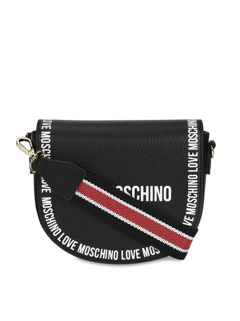 LOVE MOSCHINO Black Printed Structured Sling Bag
LOVE MOSCHINO Black Printed Structured Sling Bag