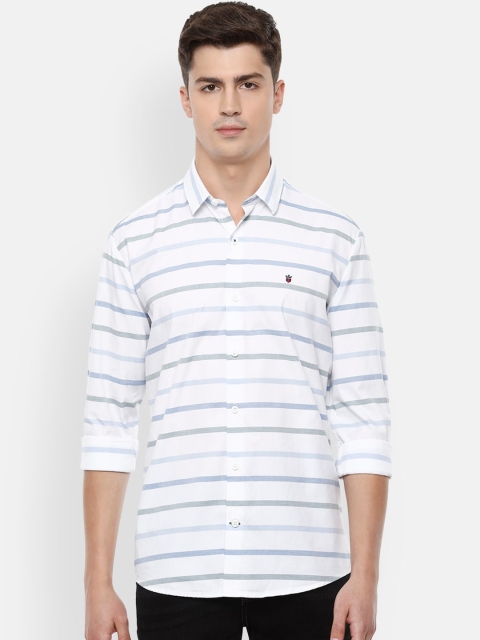 Louis Philippe Sport Men White Slim Fit Horizontal Stripes Striped Cotton Casual Shirt
Louis Philippe Sport Men White Slim Fit Horizontal Stripes Striped Cotton Casual Shirt