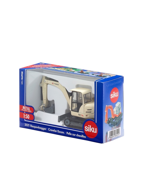 Siku Kids Beige & Black Excavator Die Cast Model Toy Vehicle