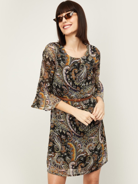 Bossini Black A-Line Dress