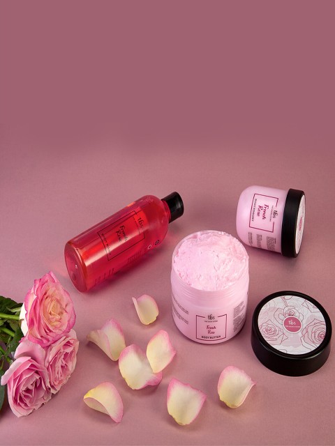 The Bath Store French Rose Body Butter for Deep Moisturizing & Tan Removal - 200 g, White
The Bath Store French Rose Body Butter for Deep Moisturizing & Tan Removal - 200 g, White