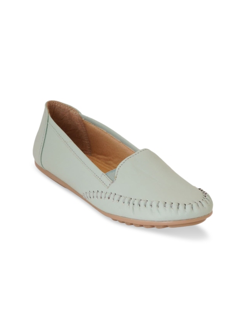 Get Glamr Women Green Loafers