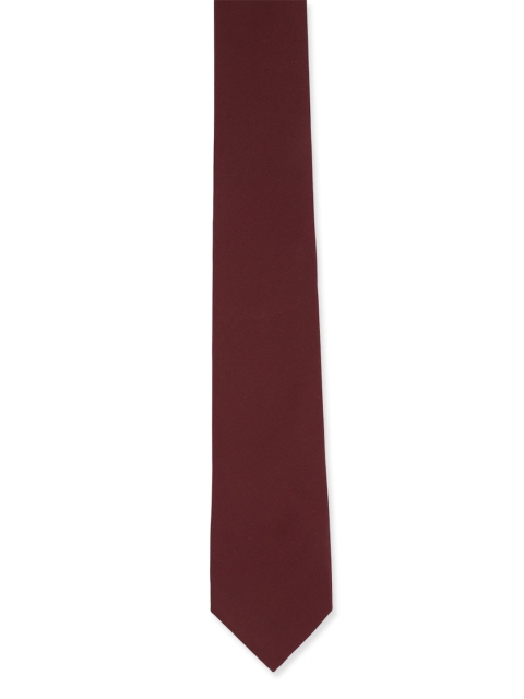 Peter England Men Maroon Broad Tie
