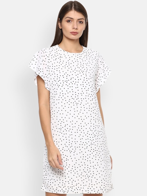 Van Heusen Woman White A-Line Dress