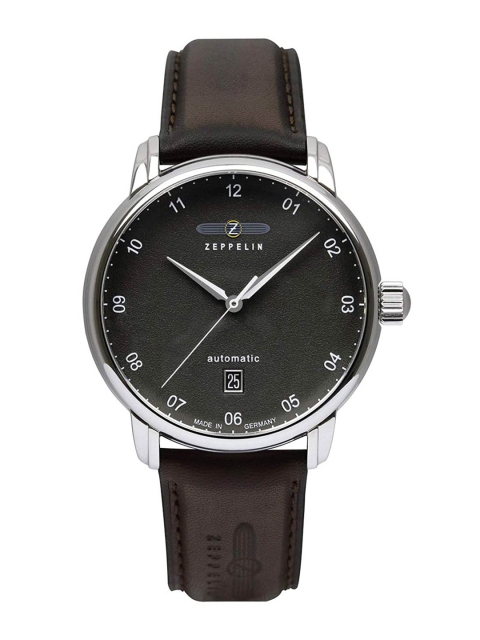 ZEPPELIN Men Black Embellished Dial & Brown Automatic Motion Powered Watch 86522-Black
ZEPPELIN Men Black Embellished Dial & Brown Automatic Motion Powered Watch 86522-Black