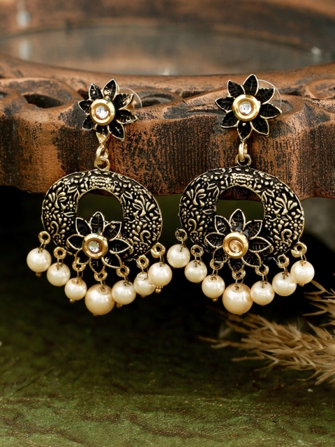 THE AAB STUDIO Gold Contemporary Drop Earrings