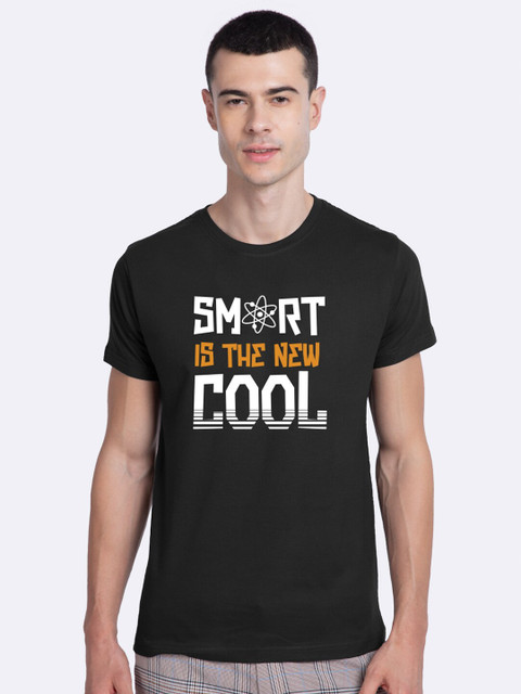 Bewakoof Men Black Printed T-shirt
Bewakoof Men Black Printed T-shirt