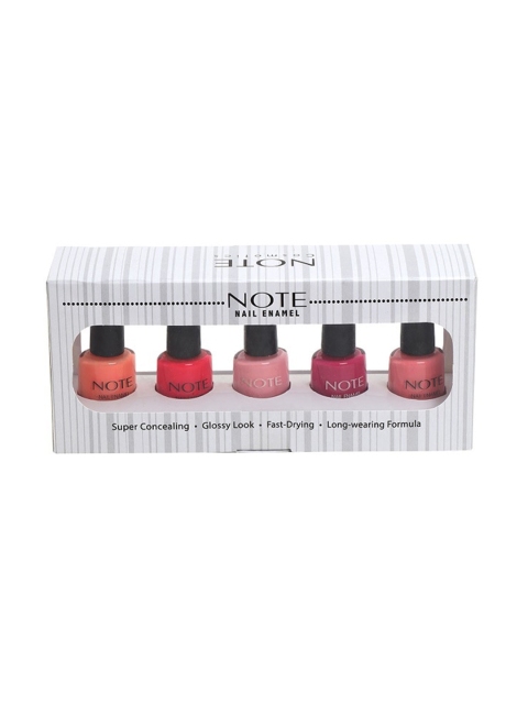 Set of 5 Nail Enamel, Multi