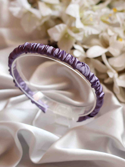 Bellofox Women Purple Crinkled Headband
Bellofox Women Purple Crinkled Headband