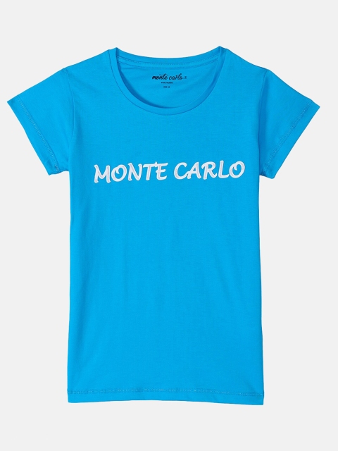 Monte Carlo Blue Regular Top