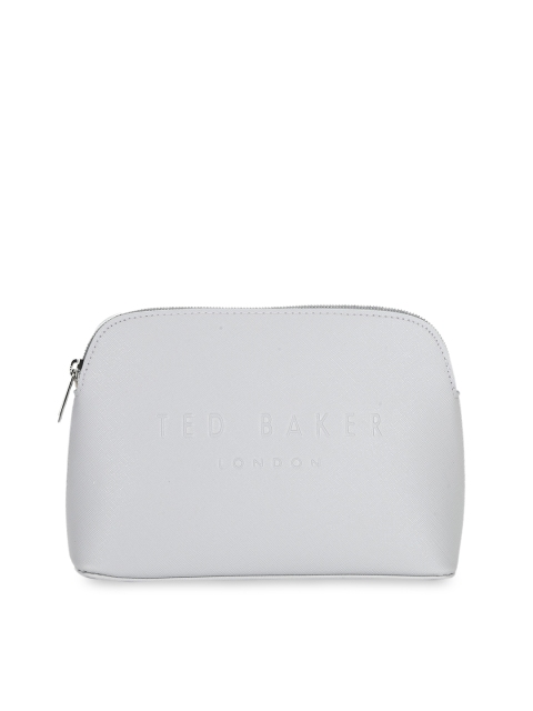 Ted Baker Grey Solid Makeup Bag