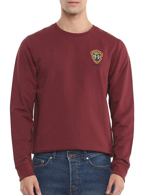 HACKETT LONDON Men Maroon Sweatshirt
HACKETT LONDON Men Maroon Sweatshirt