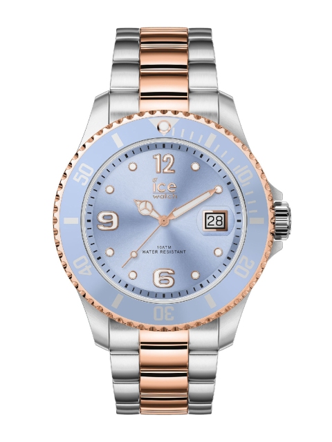 Ice Women Blue Embellished Dial & Silver Toned Stainless Steel Straps Analogue Watch 16770
Ice Women Blue Embellished Dial & Silver Toned Stainless Steel Straps Analogue Watch 16770