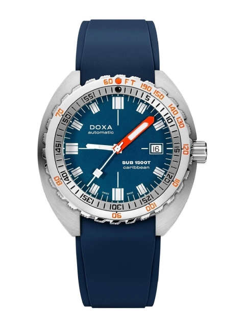 DOXA Men Blue SUB 1500T Straps Analogue Automatic Motion Powered Watch 881.10.201.32
DOXA Men Blue SUB 1500T Straps Analogue Automatic Motion Powered Watch 881.10.201.32