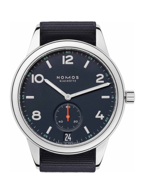 Nomos Glashutte Men Leather Bracelet Style Analogue Automatic Motion Powered Watch 776, Blue
Nomos Glashutte Men Leather Bracelet Style Analogue Automatic Motion Powered Watch 776, Blue
