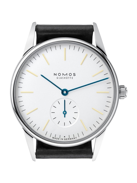 Nomos Glashutte Unisex Silver-Toned Dial & Black Leather Straps Analogue Watch 301
Nomos Glashutte Unisex Silver-Toned Dial & Black Leather Straps Analogue Watch 301