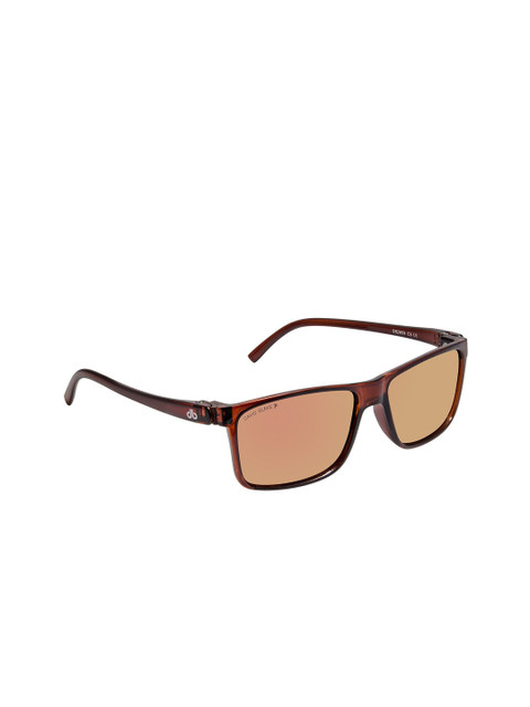 David Blake Unisex Gold Lens & Brown Rectangle Sunglasses NP-SGDB1741 
David Blake Unisex Gold Lens & Brown Rectangle Sunglasses NP-SGDB1741