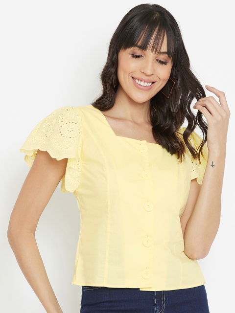 Madame Yellow Regular Top