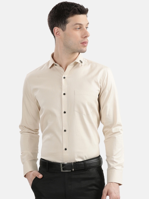 V2 Value & Variety Men Beige Casual Shirt