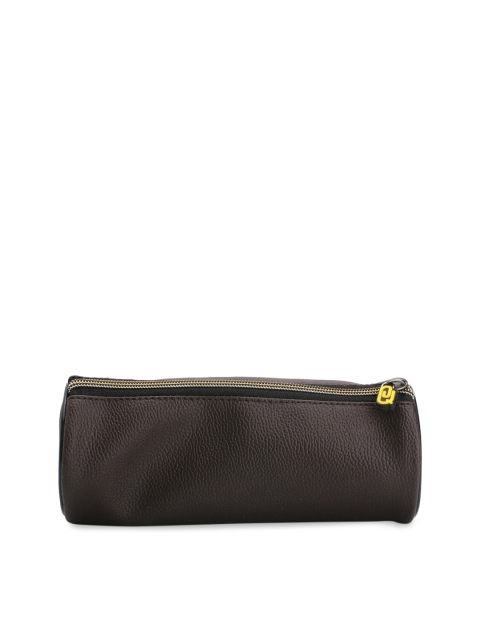 QIPS Kids Brown Textured High Quality Pencil Pouch