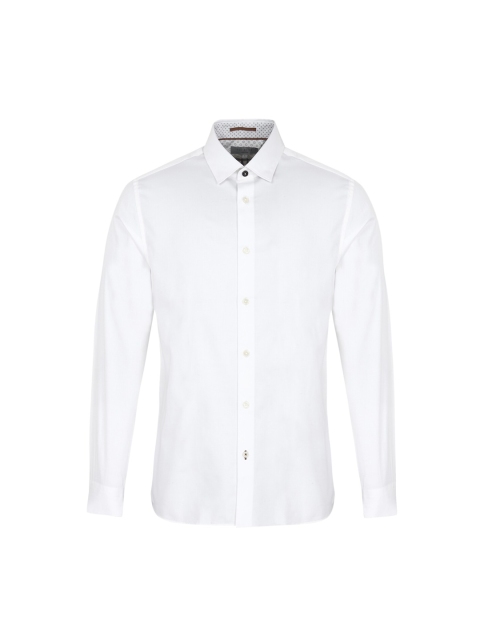 Ted Baker Men White Casual Shirt