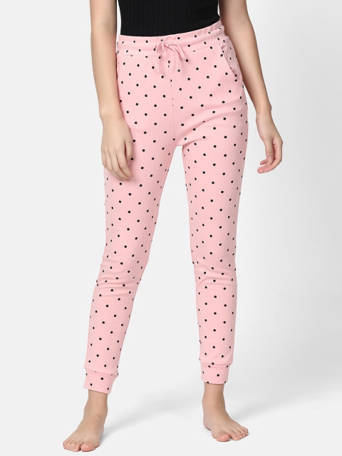 V2 Value & Variety Women Pink Printed Lounge Pant