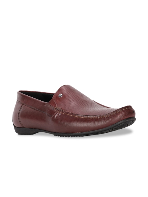 Hush Puppies Men Brown Leather Loafers