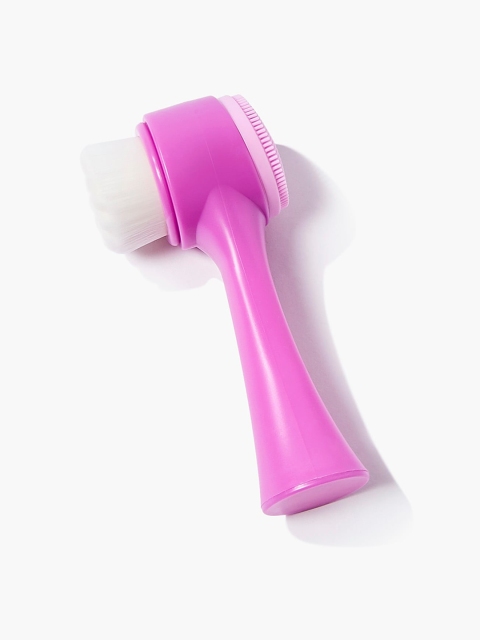 FOREVER 21 Women Dual-Sided Cleansing Face Brush, Purple