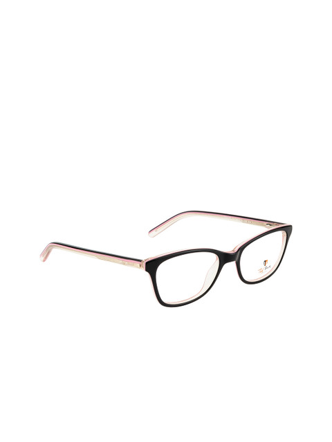 Ted Smith Women Black & Pink Full Rim Cateye Frames
Ted Smith Women Black & Pink Full Rim Cateye Frames