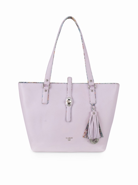 Da Milano Purple Colourblocked Leather Structured Shoulder Bag with Tasselled
Da Milano Purple Colourblocked Leather Structured Shoulder Bag with Tasselled