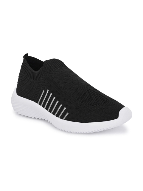 TimberWood Men Black Textile Walking Non-Marking Shoes