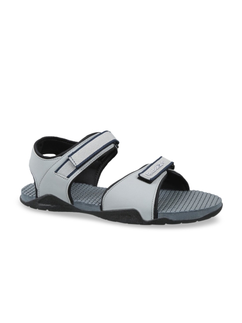 Reebok Men Grey Solid Sports Sandals