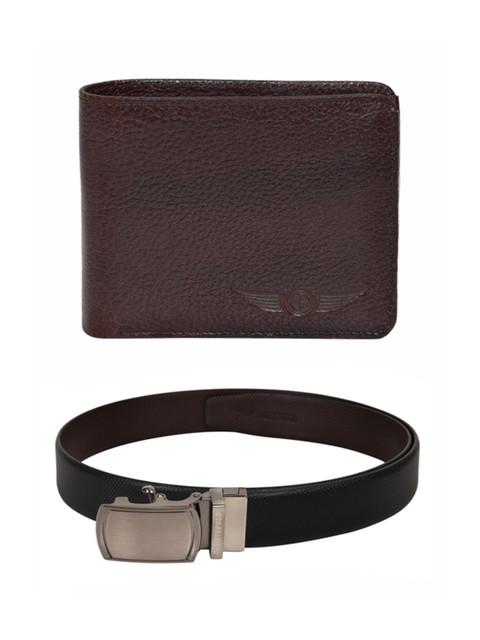 CHRISTOPOLO Men Leather Accessory Gift Set, Black
CHRISTOPOLO Men Leather Accessory Gift Set, Black