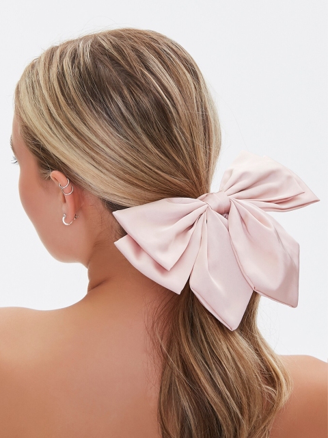 FOREVER 21 Women Nude-Coloured Ponytail Holders
