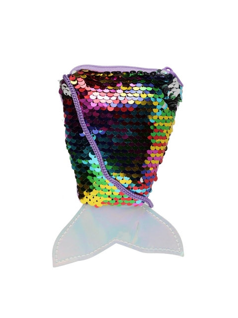 Stoln Girls Multicoloured Embellished Backpack, Multi