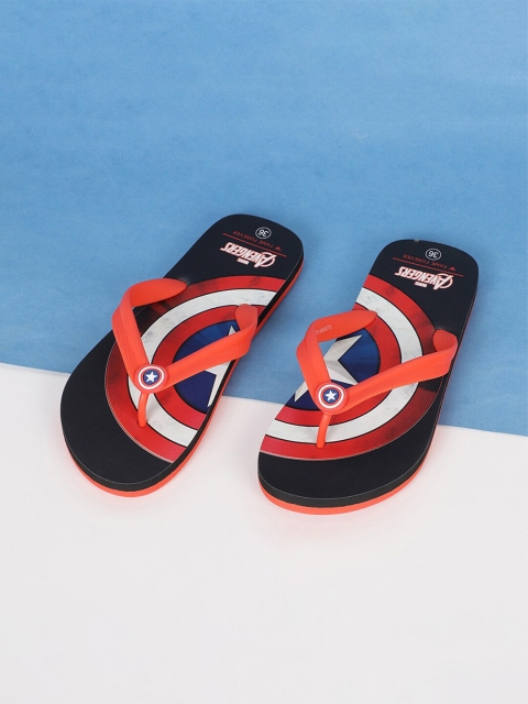 Fame Forever by Lifestyle Boys Red & Black Captain America Printed Rubber Thong Flip-Flops
Fame Forever by Lifestyle Boys Red & Black Captain America Printed Rubber Thong Flip-Flops