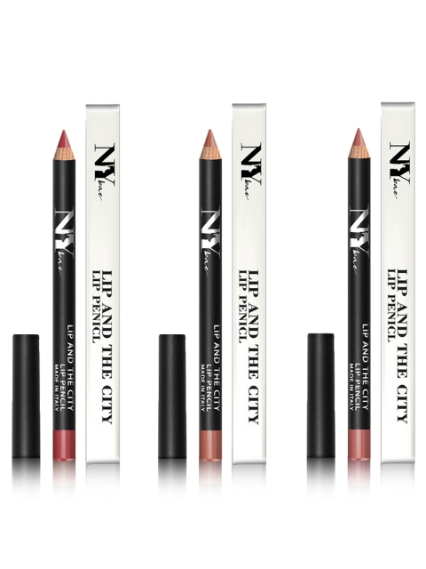 NY Bae Women Brown Pout Ready Lip Pencils