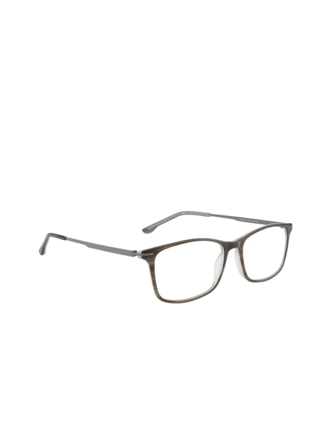 Ted Smith Unisex Grey Full Rim Wayfarer Frames