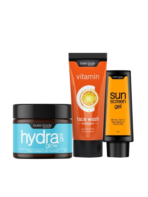 bare body essentials Set of 3 Summer Essentials Combo, Multi